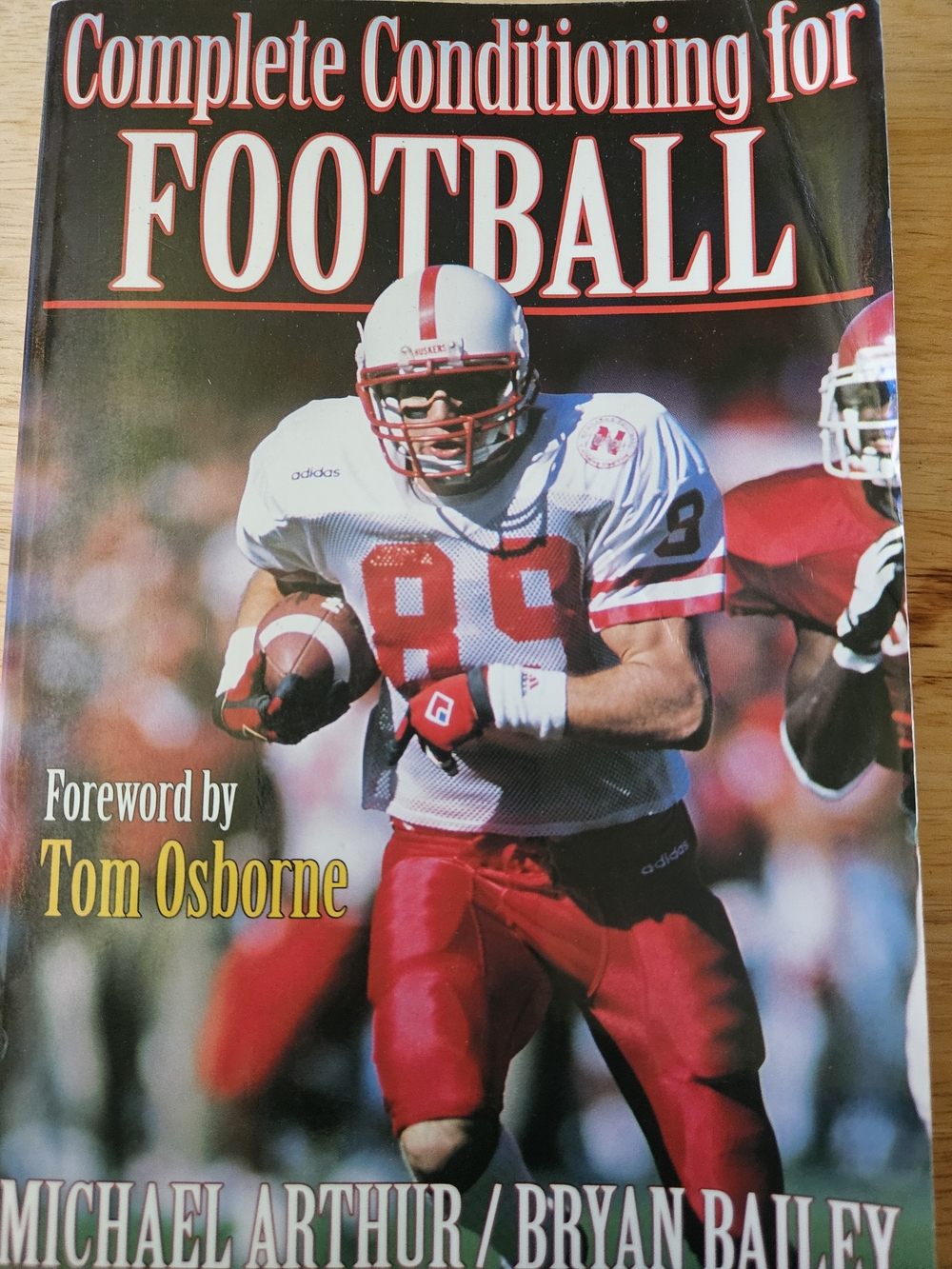 Complete Conditioning for Football - Red & White Cover